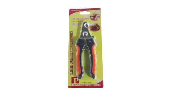 Kleště na drápky pro psy a kočky v černo-červené barvě, balení PET GROOMING TOOLS