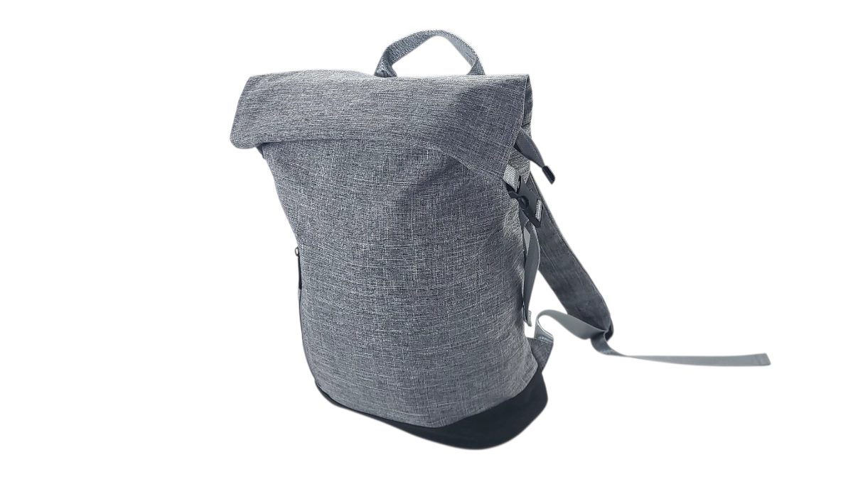 Rolovací batohy 35x30x14 světle-šedý