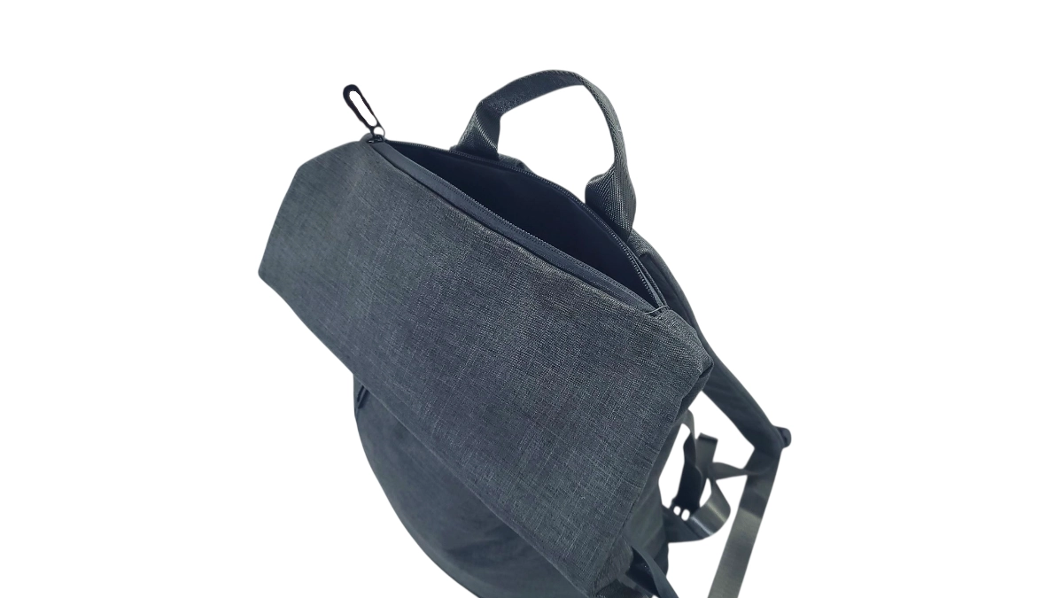 Rolovací batohy 35x30x14 tmavě šedý horní zip
