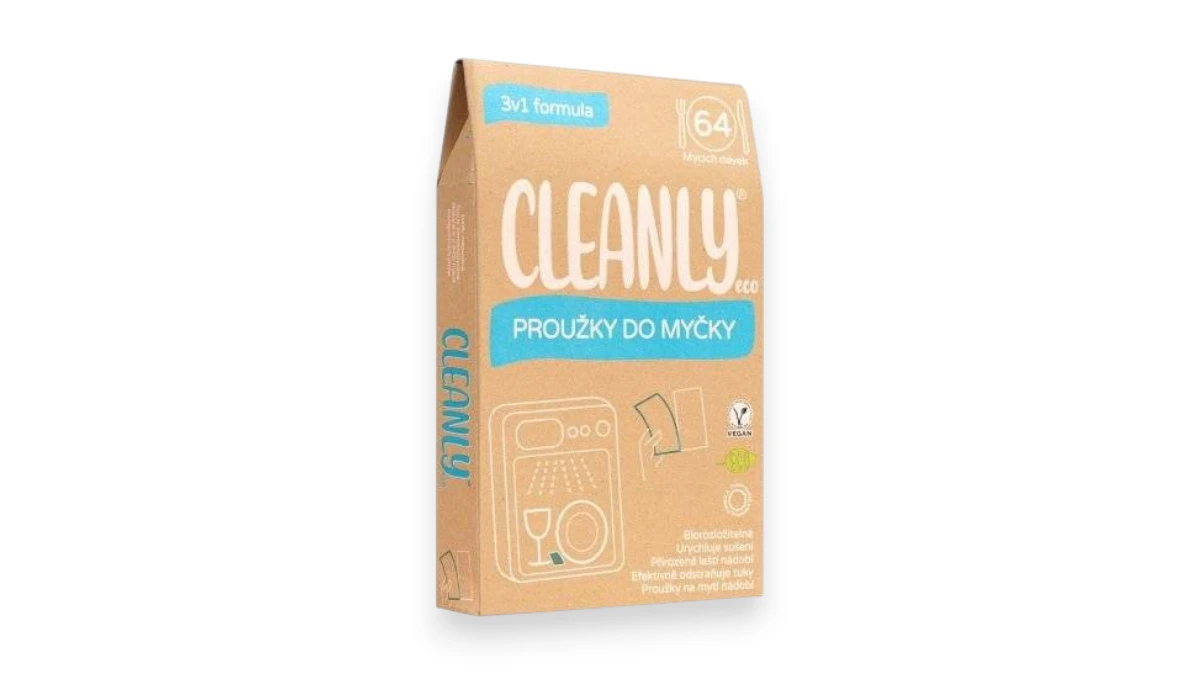 Cleanly prací proužky do myčky Eco 64 ks
