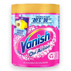 Vanish Oxi Action prací prášek na skvrny 970 g pro barevné prádlo