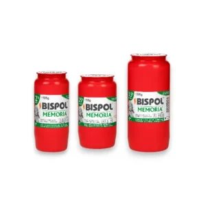 Svíčky Bispol Memoria červená