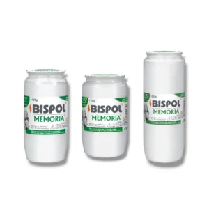 Bispol svíčky Memoria bílá