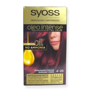 Syoss oil intense barva na vlasy blond 4-23 burgundská červená