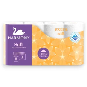 Harmony toaletní papír 3-vrstvý soft 8 ks