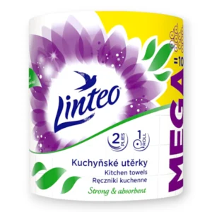 Linteo utěrky Mega 2-vrstvé 100 m