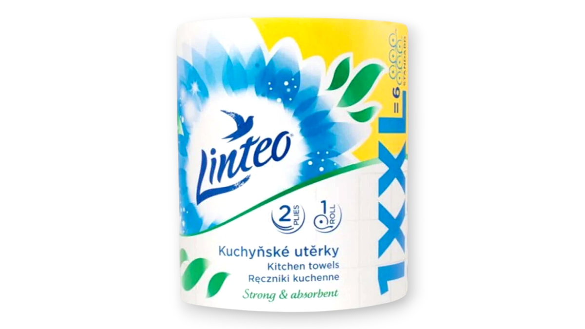Linteo papírové útěrky XXL 2-vrstvé 60 m