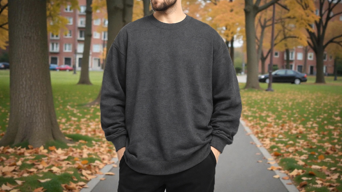 Elegantní pánská mikina Essential - Obrázek 4