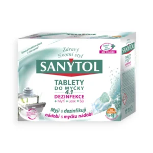 Sanytol tablety do myčky nádobí 40ks 4v1