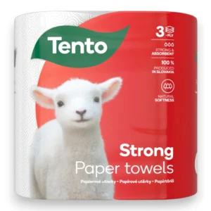 Tento papírové utěrky strong 3-vrstvé 2 ks